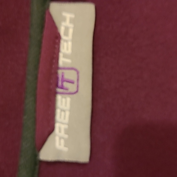 Free Tech Plum/ Raspberry Color Coat Size 18/20. - Picture 10 of 12